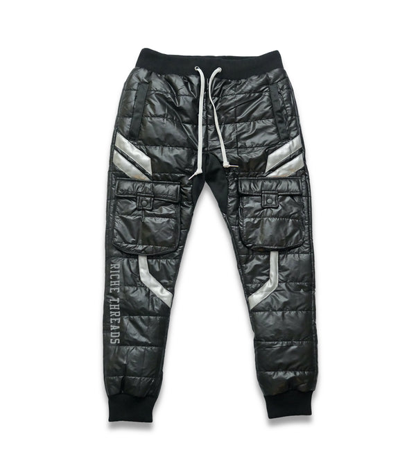 Snow Puffer Cargo Pants w/ 3M - Riche Threads Clothing 